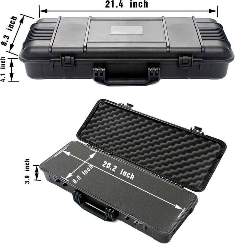 Reliable1st Riflescope Protective Carry Case with 3 Layers of Foam Protection | Heavy Duty Waterproof & Crushproof - Image 2